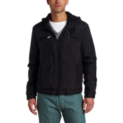 Kenneth Cole Reaction Men's Hoodie with Removable Fleece Hood Black - Jacket - coats - $195.00 