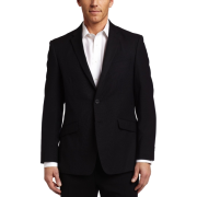 Kenneth Cole Reaction Mens Black Tic Suit Separate Coat Black tic - Suits - $79.99 