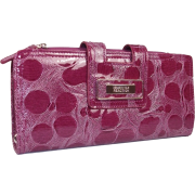 Kenneth Cole Reaction Womens Tab Closure Wristlet Clutch Wallet Purple Nile - Hand bag - $22.95 