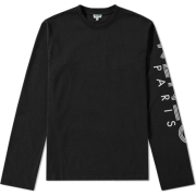 Kenzo Long Sleeve Arm Logo Tee in Black - 长袖T恤 - $129.00  ~ ¥864.34