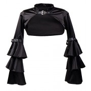 Killreal Women's Sexy Steampunk Gothic Bolero Long Sleeve Shrug Jacket - Košulje - kratke - $20.69  ~ 131,43kn