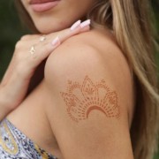 Knuckle Star Henna Tattoo Stencil - Cosmetics - $1.99 
