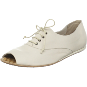 Kooba Women's Fiona Peep-Toe Oxford Chalk - Shoes - $117.19 