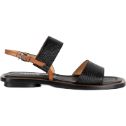 LABUCQ black & brown sandal by HalfMoonR - scarpe di baletto - 