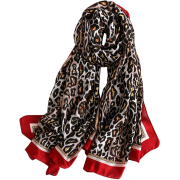 LEOPARD PRINT SILKY SCARF (3 COLORS) - Sciarpe - $29.97  ~ 25.74€