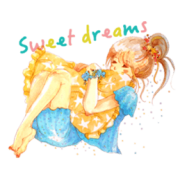 LINE Stickers - Lutella (Colorful Girl) - Illustrations - $0.99  ~ £0.75