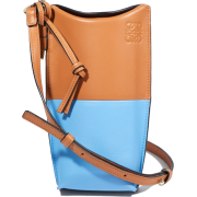 LOEWE Gate Pocket bi-colour leather cros - Messenger bags - £437.00  ~ $574.99