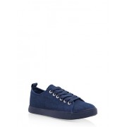 Lace Up Canvas Sneakers - Sneakers - $12.99 