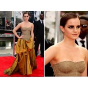 Emma Watson Gold Dress - My look - 