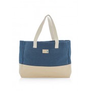 Large Denim Tote Bag - Hand bag - $9.99 