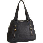 Lauren Merkin Lizzie Washed Lamb Satchel Navy - Borse - $399.99  ~ 343.55€