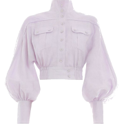 Lavender Top - Koszule - długie - 