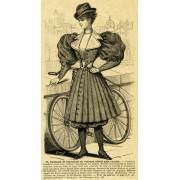 Le Petit Echo de la Mode 1895 cycling ad - Tekstovi - 