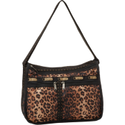 LeSportsac Deluxe Everyday Shoulder-Bag Cheeta Cat - Borse - $78.00  ~ 66.99€