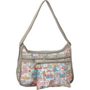 LeSportsac Deluxe Everyday Shoulder Bag Home Sweet Home - Bag - $78.00 