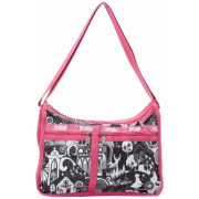 LeSportsac Deluxe Everyday Shoulder-Bag Pink Fairytale - Borse - $77.49  ~ 66.56€