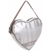 LeSportsac Heart Crossbody Bag Silver Glitter - Torby - $42.00  ~ 36.07€