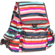 LeSportsac Voyager Nylon Backpack Campus Stripe - Backpacks - $116.00 