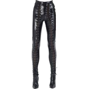 Leather Pants - 模特（真人） - 