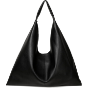 Leather tote bags black - Hand bag - $49.99 