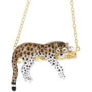 Nach Bijoux - Leopard Necklace - Necklaces - £175.00 