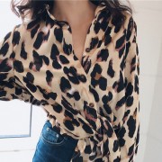 Leopard retro loose shirt - Majice - kratke - $27.99  ~ 24.04€