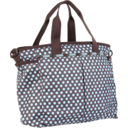 Lesportsac Women's Ryan 7532P Diaper Bag Aqua Dot - Torby - $128.00  ~ 109.94€