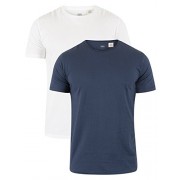 Levi's Men's 2 Pack Slim Fit T-Shirts, Multicoloured - Shoes - $39.95 