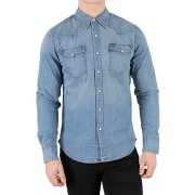 Levi's Men's Barstow Western Long Sleeve Shirt - Shoes - $76.95 