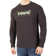 Levi's Men's Graphic Sweatshirt, Grey - Shoes - $59.95 