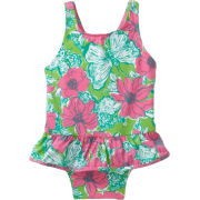 Lilly Pulitzer Baby-Girls Ruth Swimsuit New Green - Kostiumy kąpielowe - $37.97  ~ 32.61€
