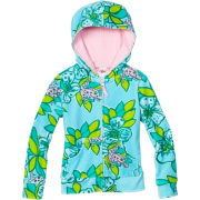 Lilly Pulitzer Girls 2-6x Brigit Printed Velour Hoodie Shorely Blue - Chaquetas - $34.00  ~ 29.20€