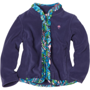 Lilly Pulitzer Girls 2-6x Franny Fleece Outerwear Bright Navy - Jacket - coats - $47.60 
