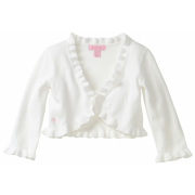 Lilly Pulitzer Girls 2-6x Little Vera Bolero Sweater Resort White - Bolero - $54.00 