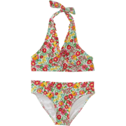 Lilly Pulitzer Girls Sand Bar Bikini Resort White Mini Garden By The Sea - Kostiumy kąpielowe - $32.89  ~ 28.25€