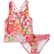 Lilly Pulitzer Girls Tessa Tankini Azalea Pink Mini - Kostiumy kąpielowe - $38.57  ~ 33.13€