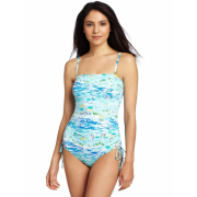 Lilly Pulitzer Women's Cinch One Piece Swimwear Resort White - Kostiumy kąpielowe - $76.00  ~ 65.28€