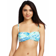 Lilly Pulitzer Women's Keene Bandeau Top Resort White High - Kostiumy kąpielowe - $56.86  ~ 48.84€