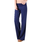 Linen Pants Foldover Waist - Pants - $29.99 