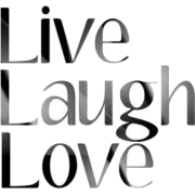 Live Love Laugh - イラスト用文字 - 