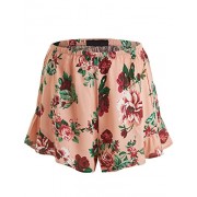 Lock and Love Womens Print Woven Summer Shorts with Elastic Band - Spodnie - krótkie - $17.79  ~ 15.28€