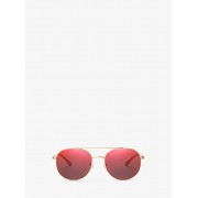 Lon Rounded Aviator Sunglasses - Watches - $159.00 