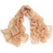 Long Cotton Scarf Animal Print Light Weight Autumn Scarves 5 Colors - Bufandas - $18.00  ~ 15.46€