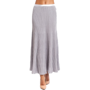 Long pleated skirt - People - 