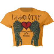 Love wings print retro loose short T-shi - Košulje - kratke - $19.99  ~ 126,99kn