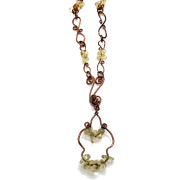 Lydia Citrine Necklace - Necklaces - $210.00 