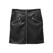 MANGO Women's Decorative Zip Skirt - スカート - $49.99  ~ ¥5,626