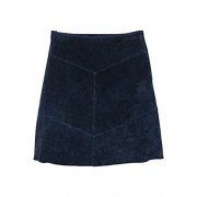MANGO Women's Seams Leather Skirt - スカート - $79.99  ~ ¥9,003