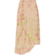 MARQUES ' ALMEIDA Lace Midi Skirt - 裙子 - £36.08  ~ ¥318.09