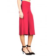 MBJ Womens Knit Capri Culottes Pants - Made in USA - Pants - $15.95 